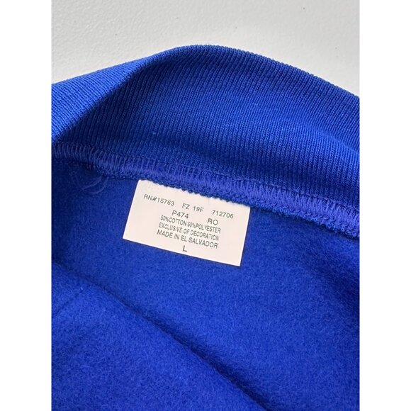 Klay All Day Blue Youth Hoodie Hanes Ecosmart L Youth Thompson Sweatshirt Ball - Picture 4 of 8